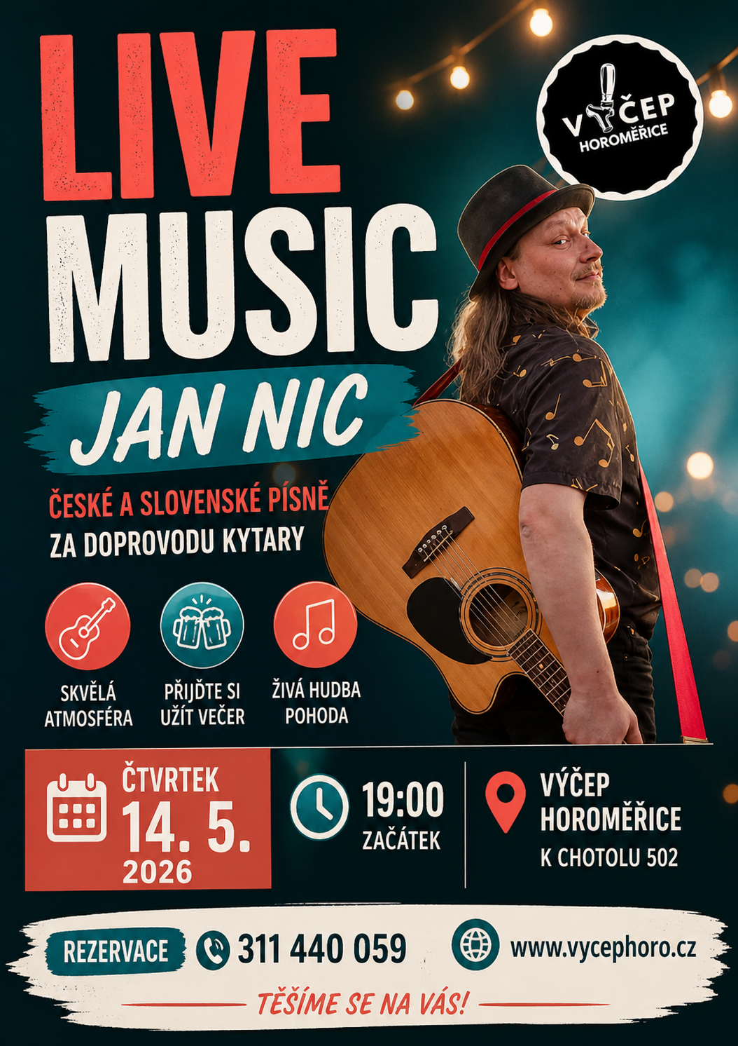 Jan Nic - české a slovenské písně