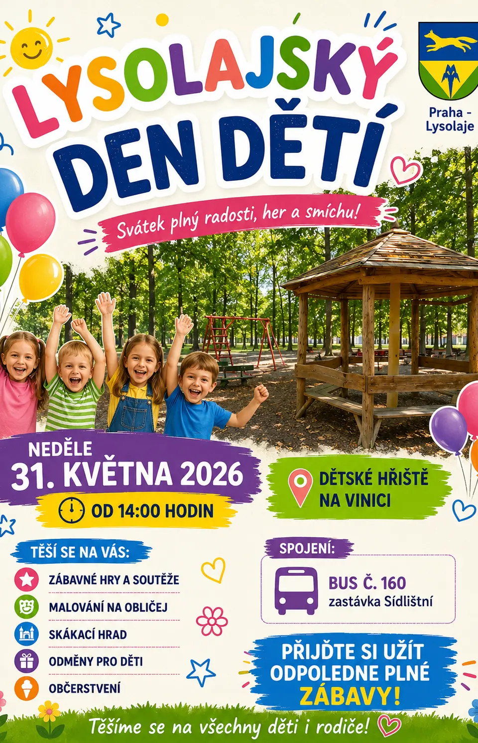Lysolajský den dětí