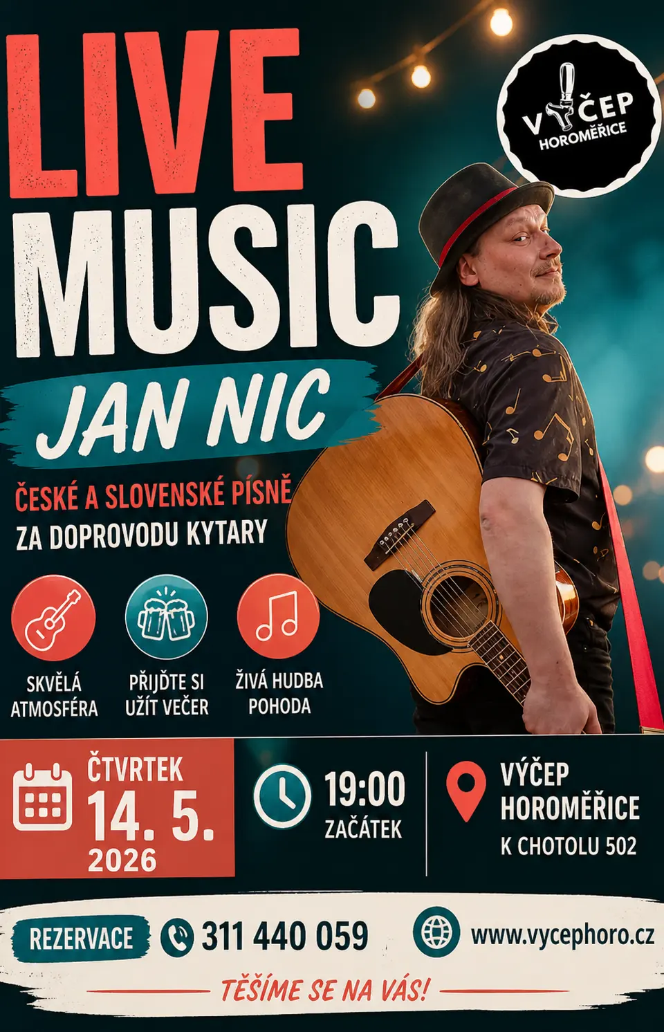 Jan Nic - české a slovenské písně